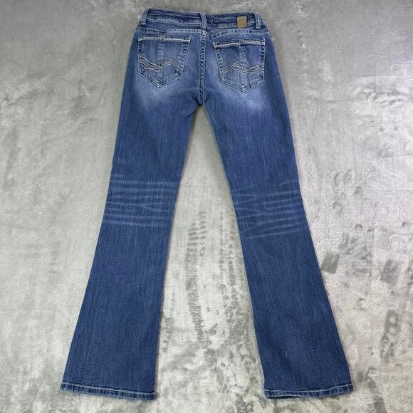 BKE Denim - BKE Stella Womens Bootcut Jeans Size 26x31.5 Medium Wash Western Stretch Denim